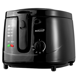 Brentwood DF-725 1500w 12-Cup Electric Deep Fryer, Black