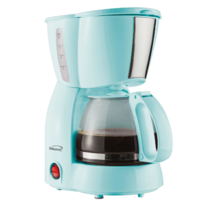 Brentwood TS-213BL 4-Cup Coffee Maker, Blue