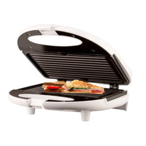 Brentwood TS-245 Non-Stick Panini Press and Sandwich Maker, White