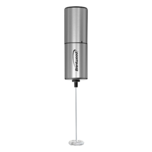Brentwood GA-103S Powerful Battery Operated Electric Milk Frother and Drink Mixer with Stainless Steel Whisk, Stainless Steel
