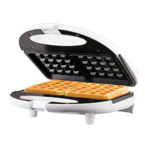 Brentwood TS-242 Non-Stick Dual Waffle Maker, White