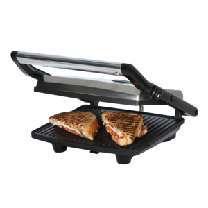 Brentwood Select TS-651 Compact Non-Stick Panini Press & Sandwich Maker, Stainless Steel