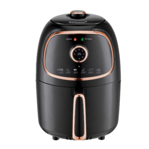 Brentwood AF-202BKC 2-Quart Small Electric Air Fryer, Timer & Temp. Control